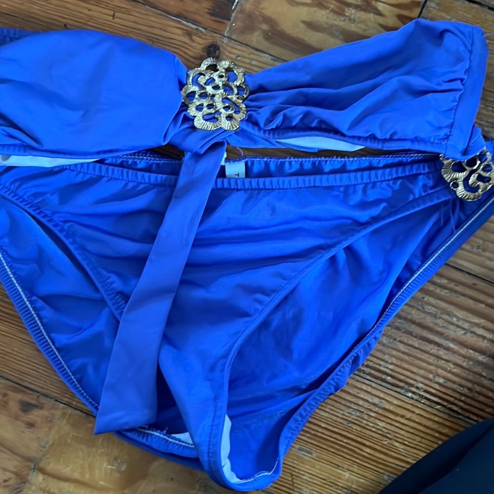 Trina Turk bikini small top medium bottom